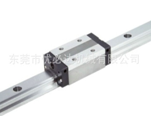 直线滑动导轨截面构造情况